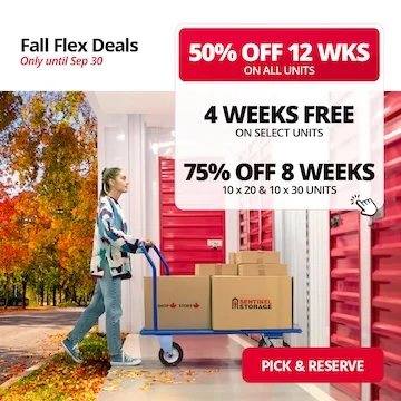 Sentinel Storage - Spruce Grove West Promotion