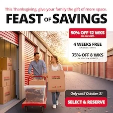 Sentinel Storage - Spruce Grove West Promotion