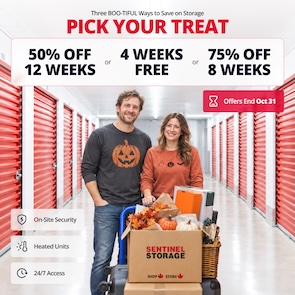 Sentinel Storage - Spruce Grove West Promotion