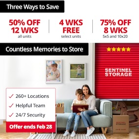 Sentinel Storage - Spruce Grove West Promotion